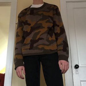 J. Crew Camo Sweater